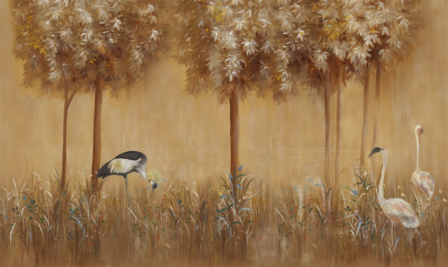 Обои с цветочными мотивами Jannelli&Volpi MAGIC FOREST ARCH-00132653 - Вид №1