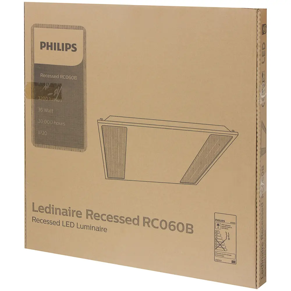 Панель светодиодная RC060B 34S/840 PSU, 60x60 см Santreyd STLM-2116118 - Вид №6