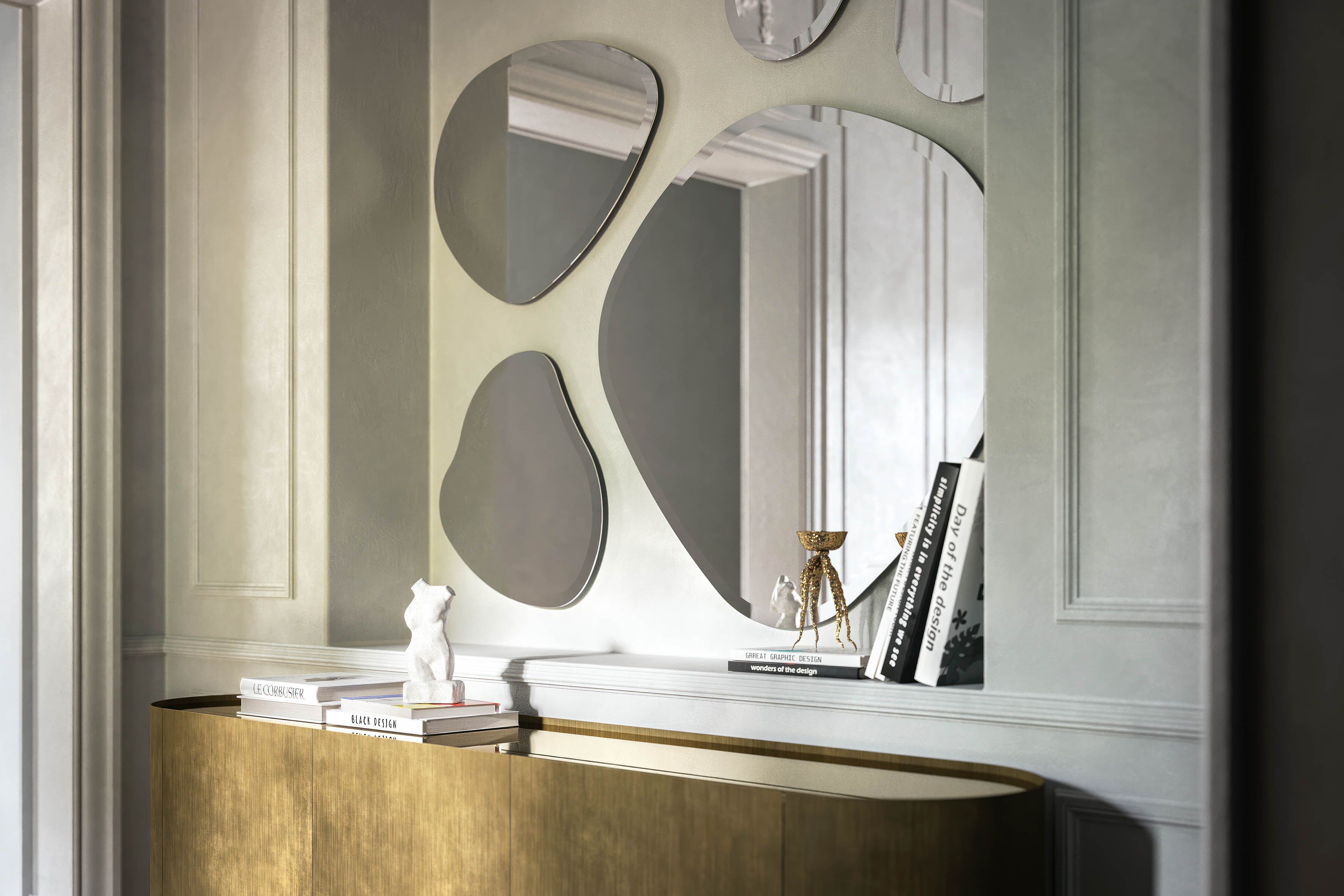 Настенное зеркало Cattelan italia HAWAII ARCH-00055655 - Вид №2