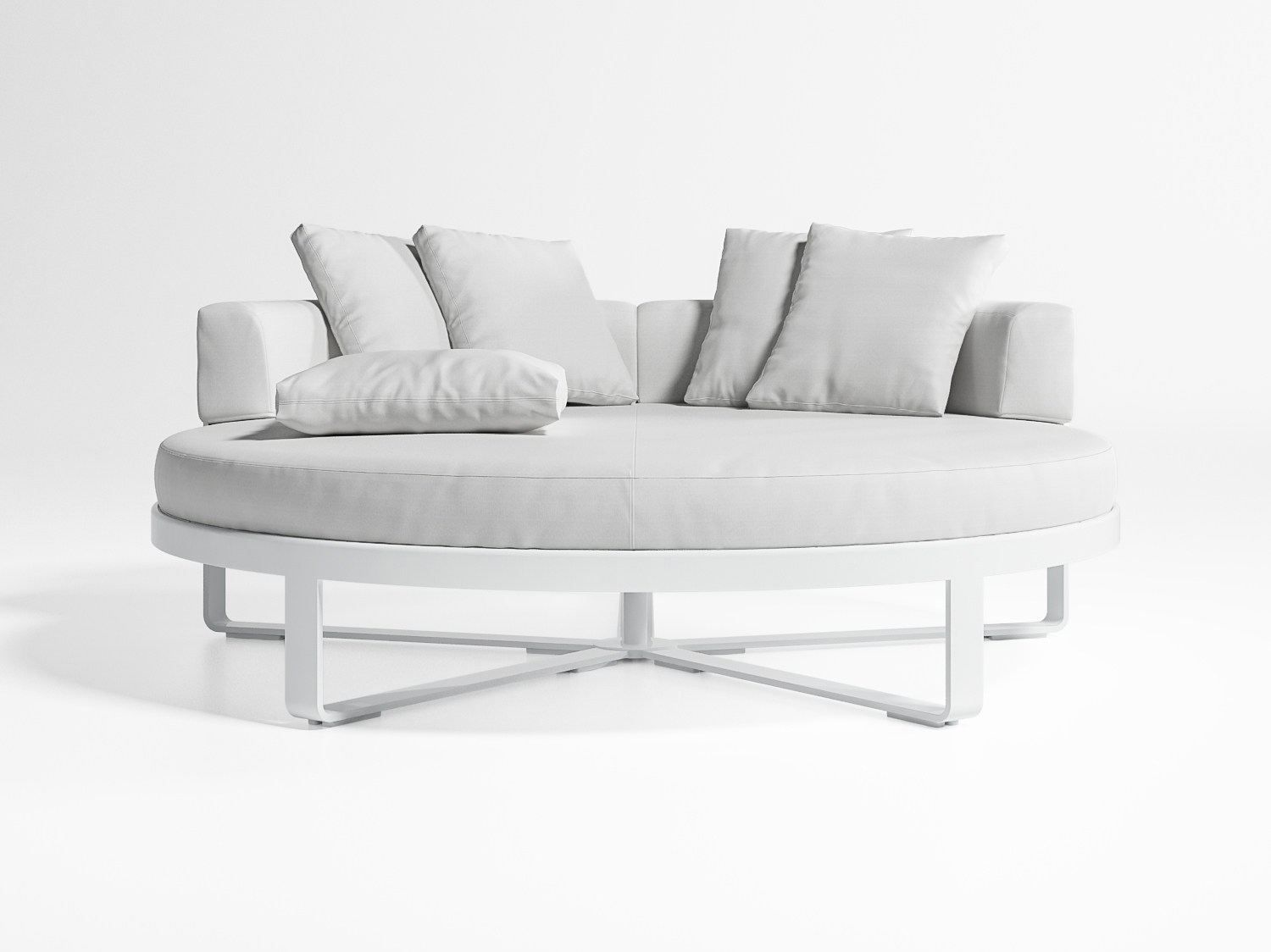 Алюминиевая круглая Садовая кровать с термокрытием GANDIABLASCO ARCH-00120301 - Вид №1