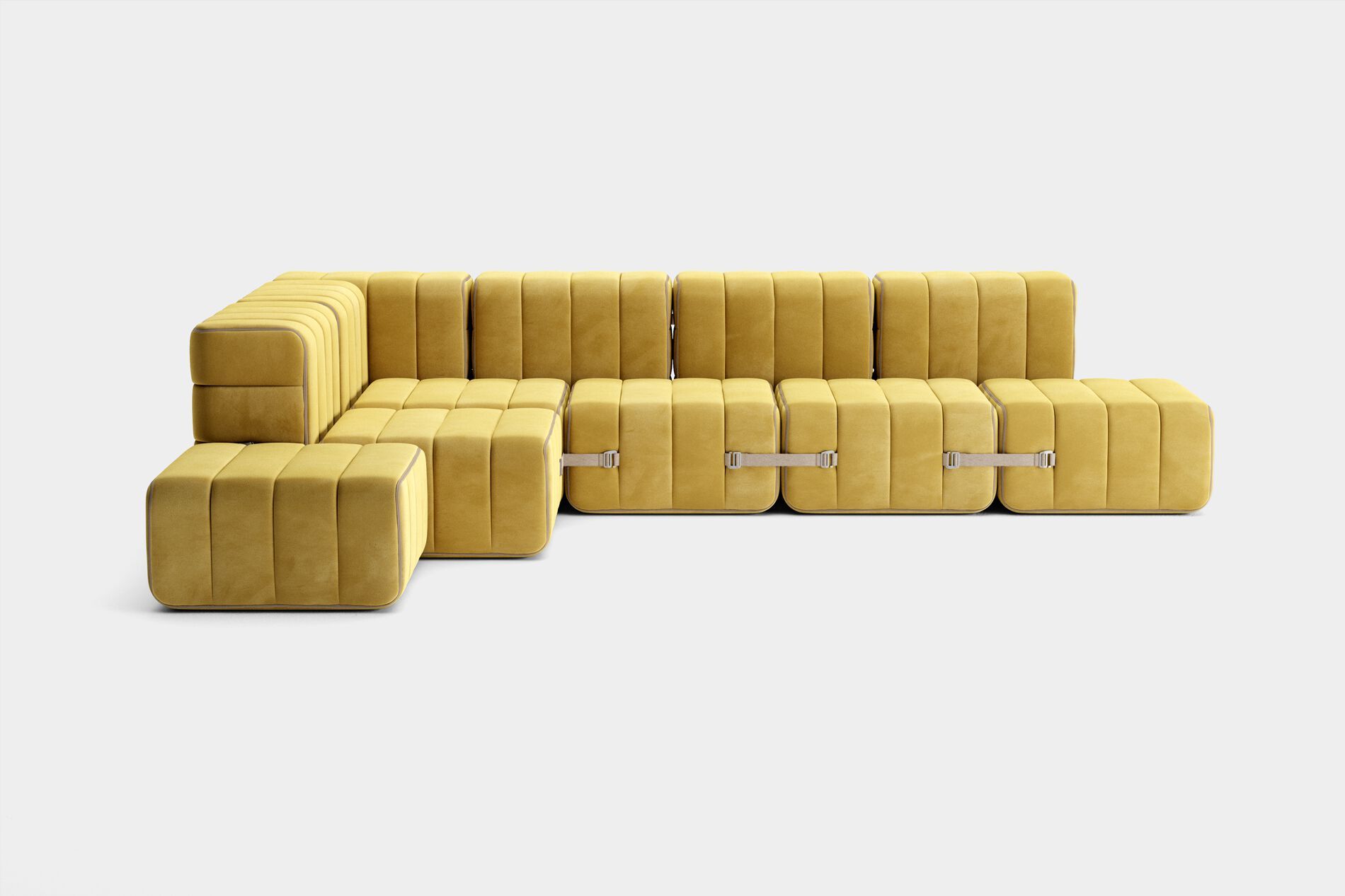 Модульный угловой диван из ткани AMBIVALENZ Curt ARCH-00083106 - Вид №24