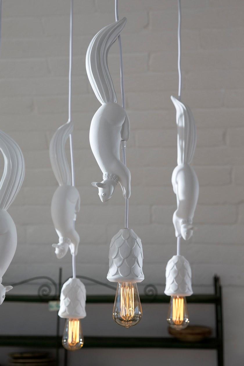 Karman Подвесной светильник прямого света из керамики Sherwood & robin sun-id-1410103 - Вид №3