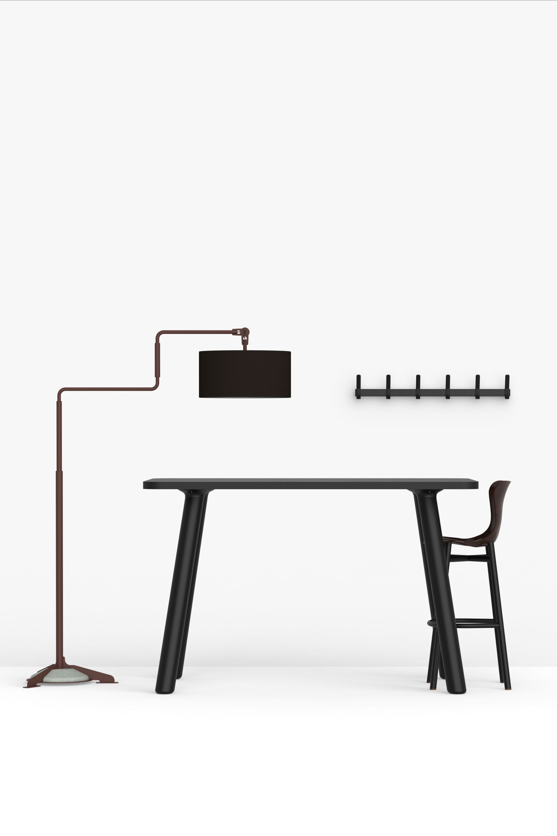 Высокий прямоугольный стол из композитного материала и алюминия FUNCTIONALS MONOLITE ARCH-00086118 - Вид №13