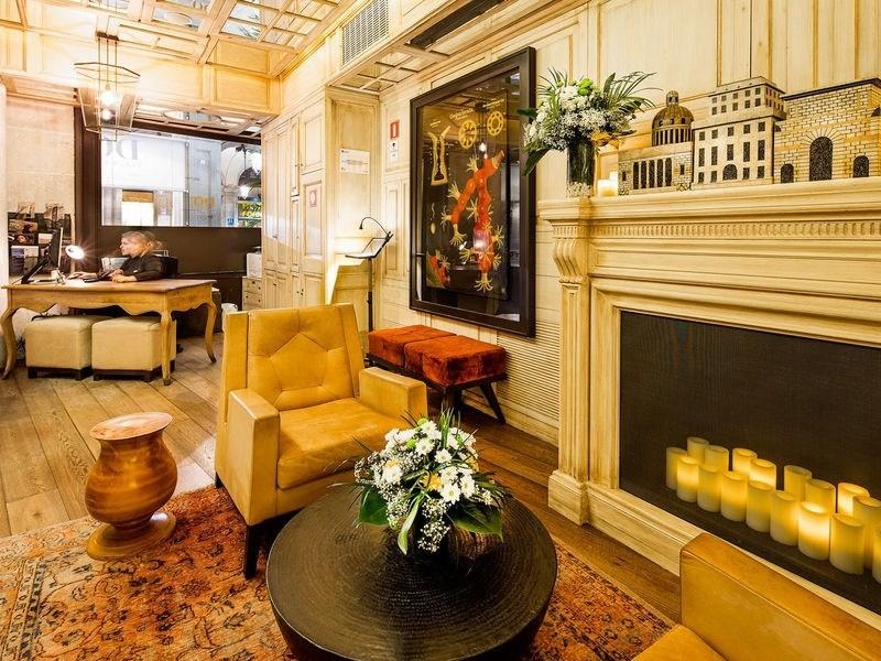 Mambo Unlimited Ideas Кожаное кресло с подлокотниками Geo sun-id-1510685 - Вид №3