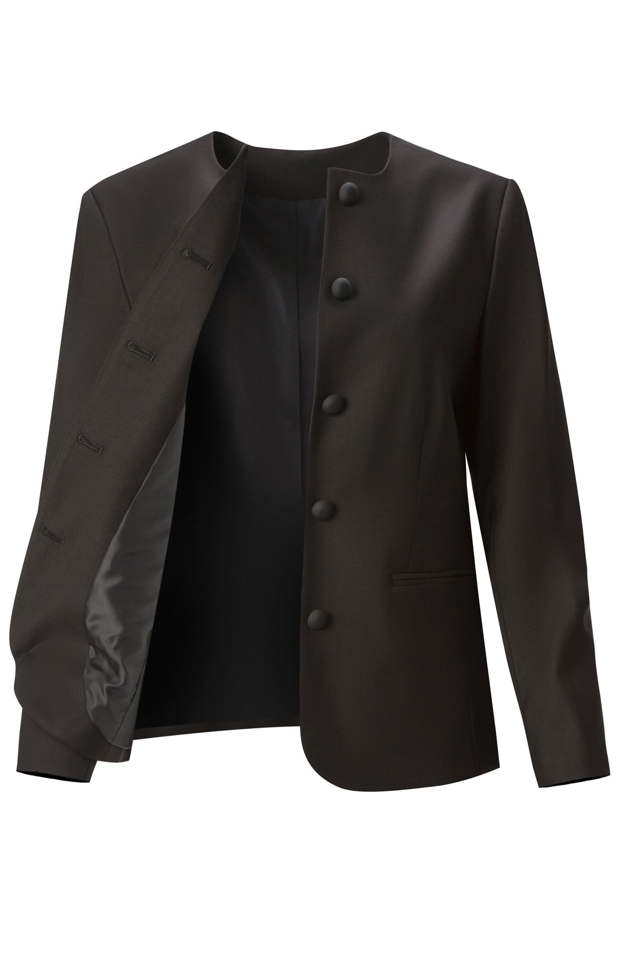 64097 Жакет женский  black El-Risto  Бренд "El-Risto" (Эль Ристо), каталог товаров размер 46/164  - Вид №3