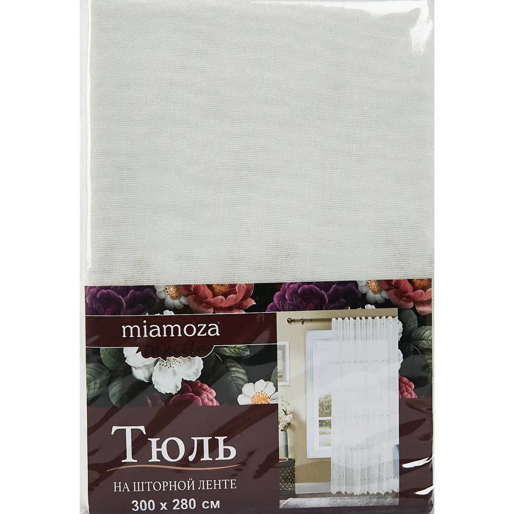 Тюль на ленте Лика 300x280 см цвет бело-золотой 84508303 STLM-2173759 MIAMOZA  - Вид №6