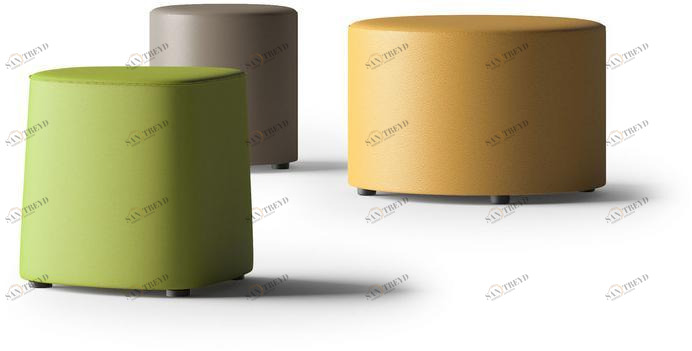 Arte & D Круглый пуф Mantra P1595 v / p1596 v