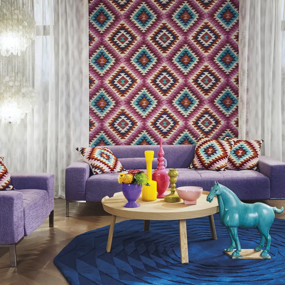 Обои флизелиновые Rasch Barbara Home Collection красные 0.53 м 527445 STLM-2179573 - Вид №6