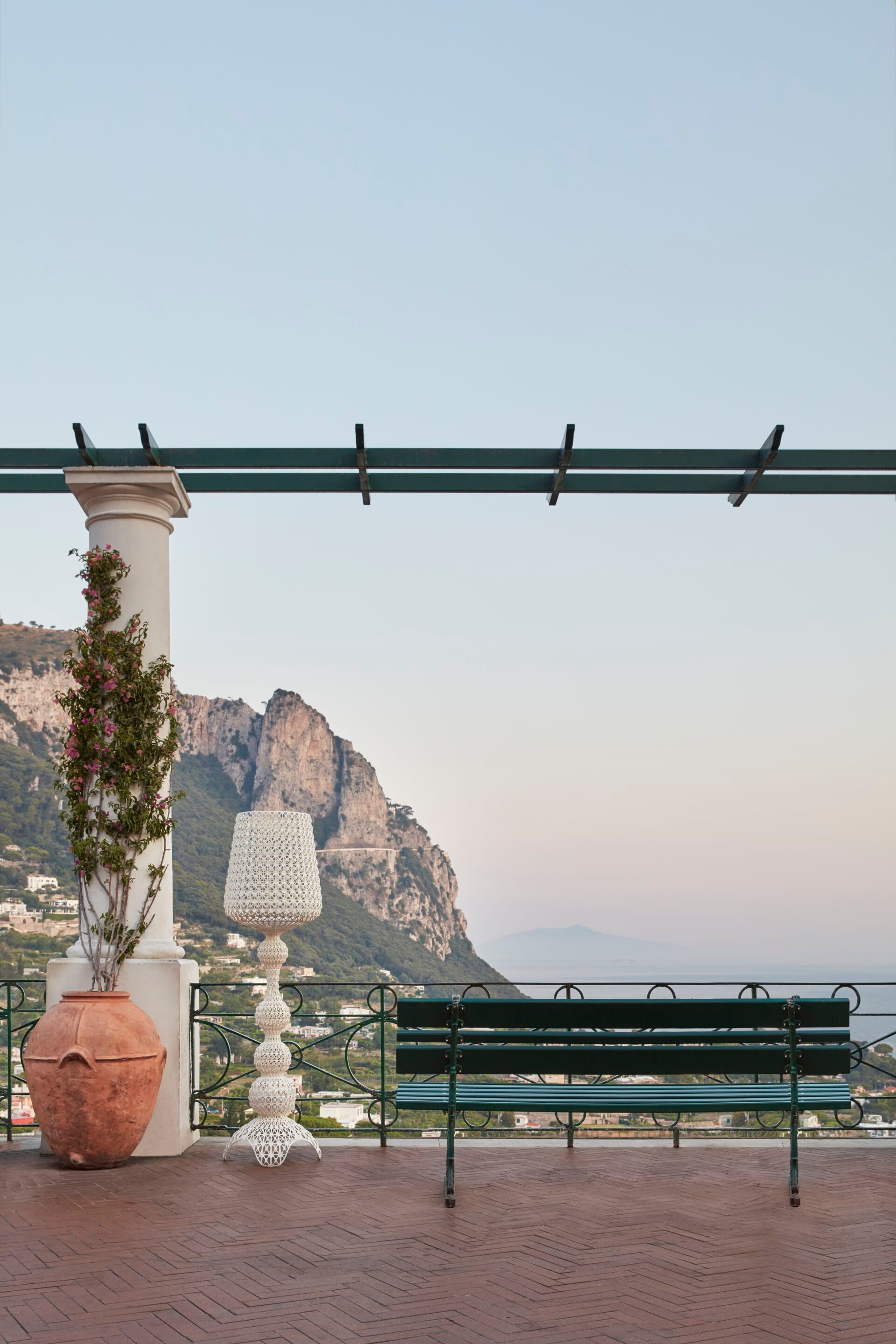 Светодиодный напольный светильник из инженерного пластика с диммером Kartell Кабуки ARCH-00027879 - Вид №11