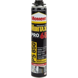 Момент Монтаж пена PRO 65 летняя 850 мл
