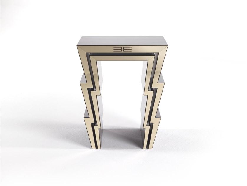 ETRO Home Interiors Прямоугольный журнальный столик из эвкалипта Ziggy sun-id-1390474 - Вид №3