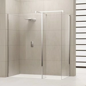 Novellini. Душевой уголок 160x90 см H7 с хромированным профилем GIADA