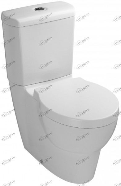 19974W-00 Компакт унитаз с бачком Белый Jacobdelafon OVE Франция JACOB DELAFON