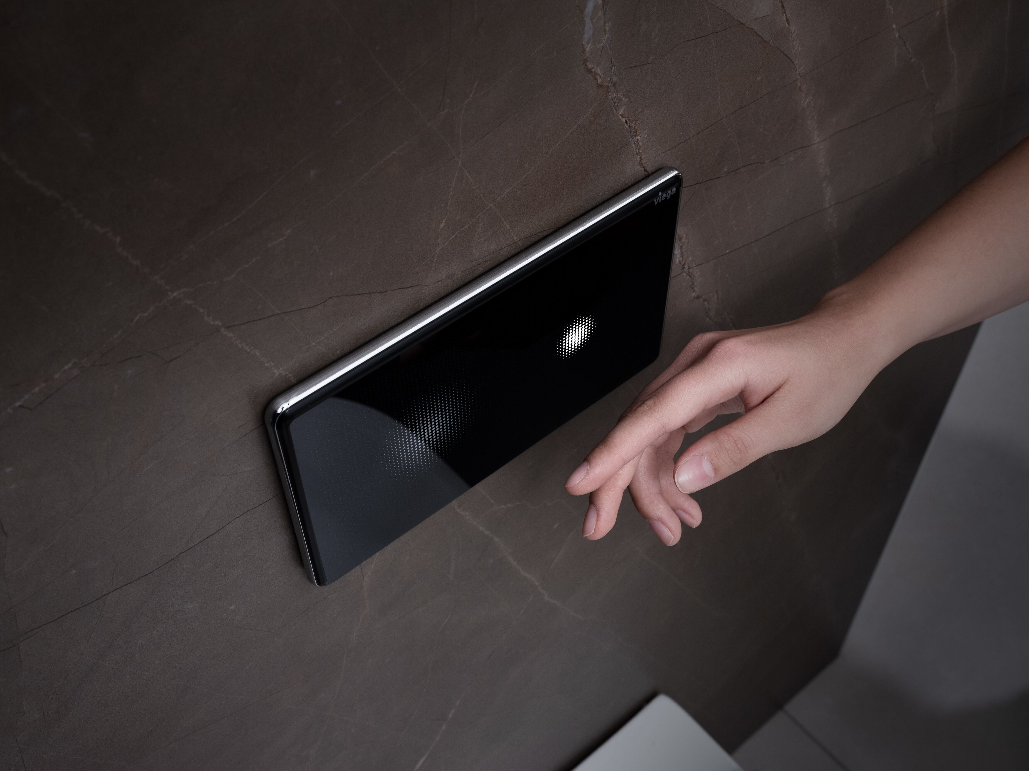 Стеклянная панель управления туалетом Viega Italia Visign ARCH-00133334 - Вид №1