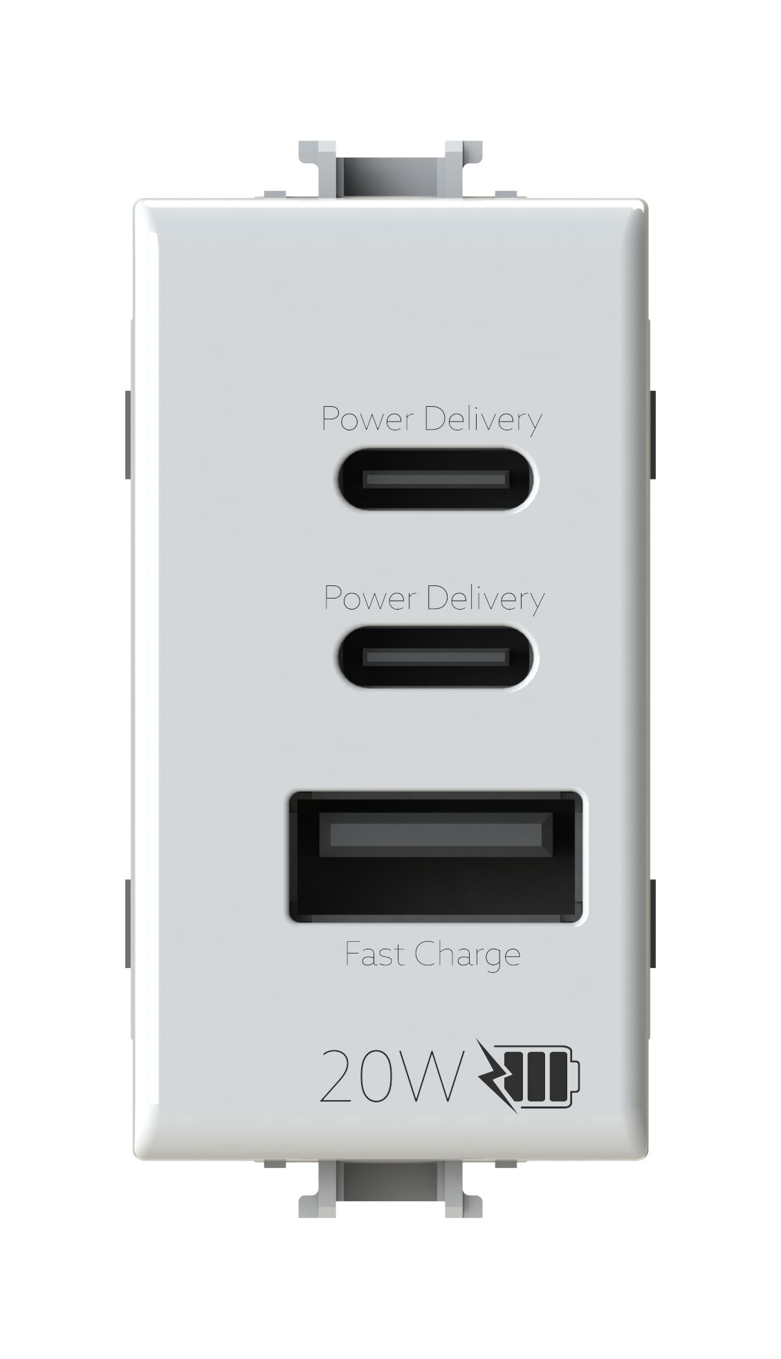 Встраиваемый USB-блок питания для гражданской серии 4 BOX серия U ARCH-00057014 - Вид №1