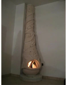 GH LAZZERINI Дровяная печь из натурального камня