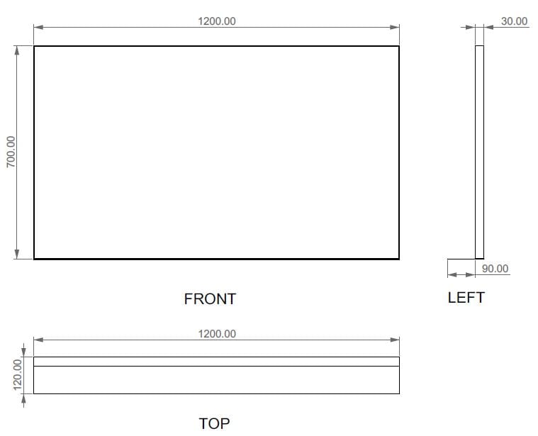 Алюминиевый напольный двойной умывальник GSG Ceramic Design METALLIC ARCH-00140191 - Вид №3