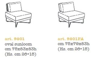 Roberti Садовое кресло из металла Coral reef sun-id-1496894 - Вид №2