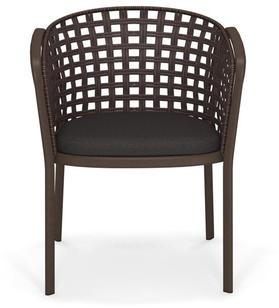 emu Кресло из алюминия и квадратной плетеной веревки Carousel 1213 - Вид №2