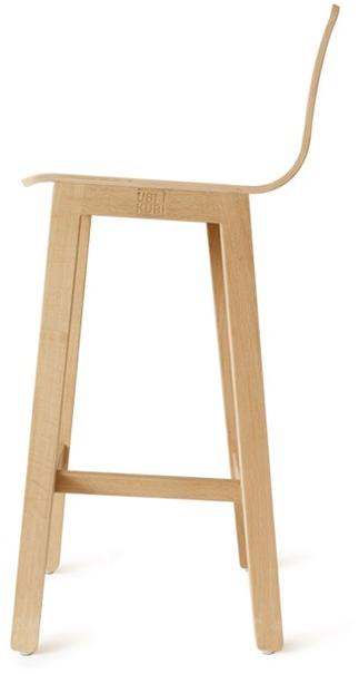 Askia Высокий табурет из дуба с подставкой для ног Version 3 1.c07.ok - Вид №11