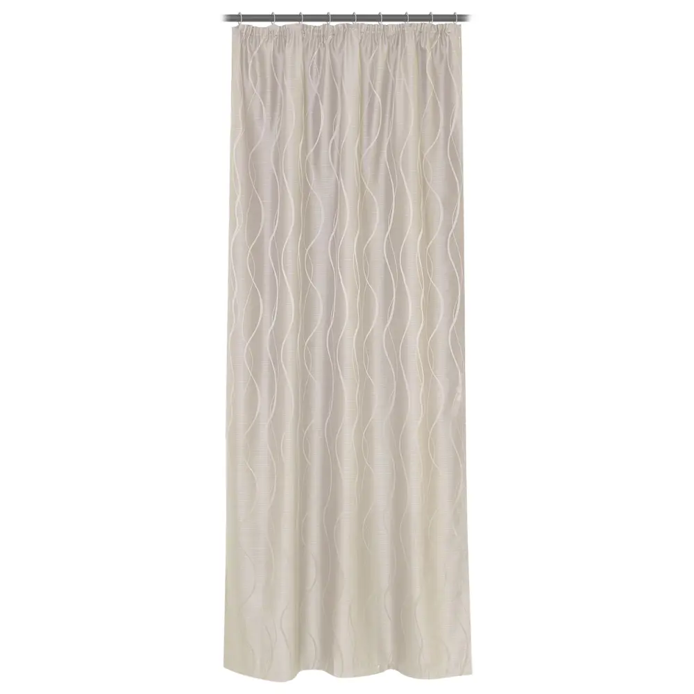 Штора на ленте «Sunrise» 145х260 см цвет кремовый SEASONS STLM-2057816