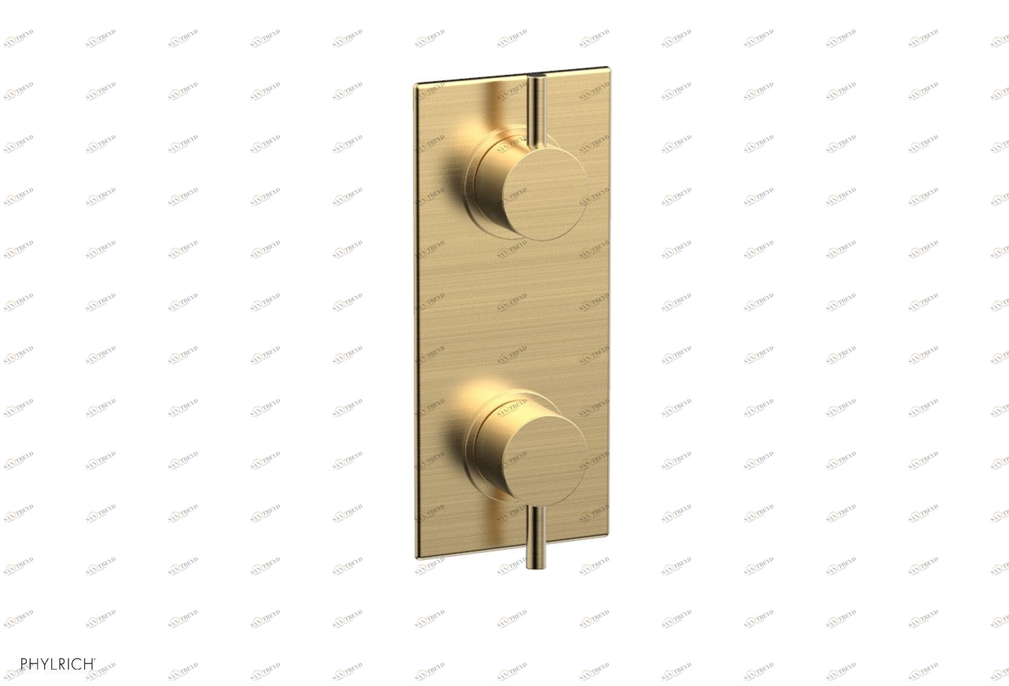 Регулятор напора BASIC II Phylrich  4-171-026 Satin Brass 