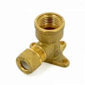 Водорозетка обжим-В с пластиковым кольцом TIEMME 10х1/2"