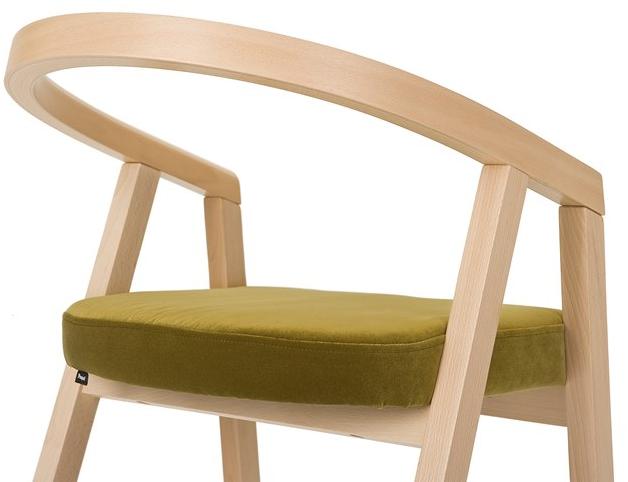 Paged Стул из бука с открытой спинкой sun-id-1504468 - Вид №2