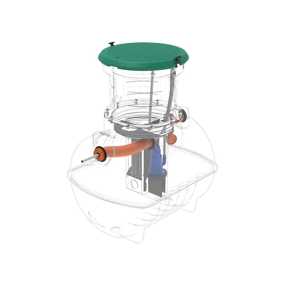 Септик трехкамерный Rostok Ground 3 Pro 1200 литров 420 л/сутки STLM-2120997 - Вид №6