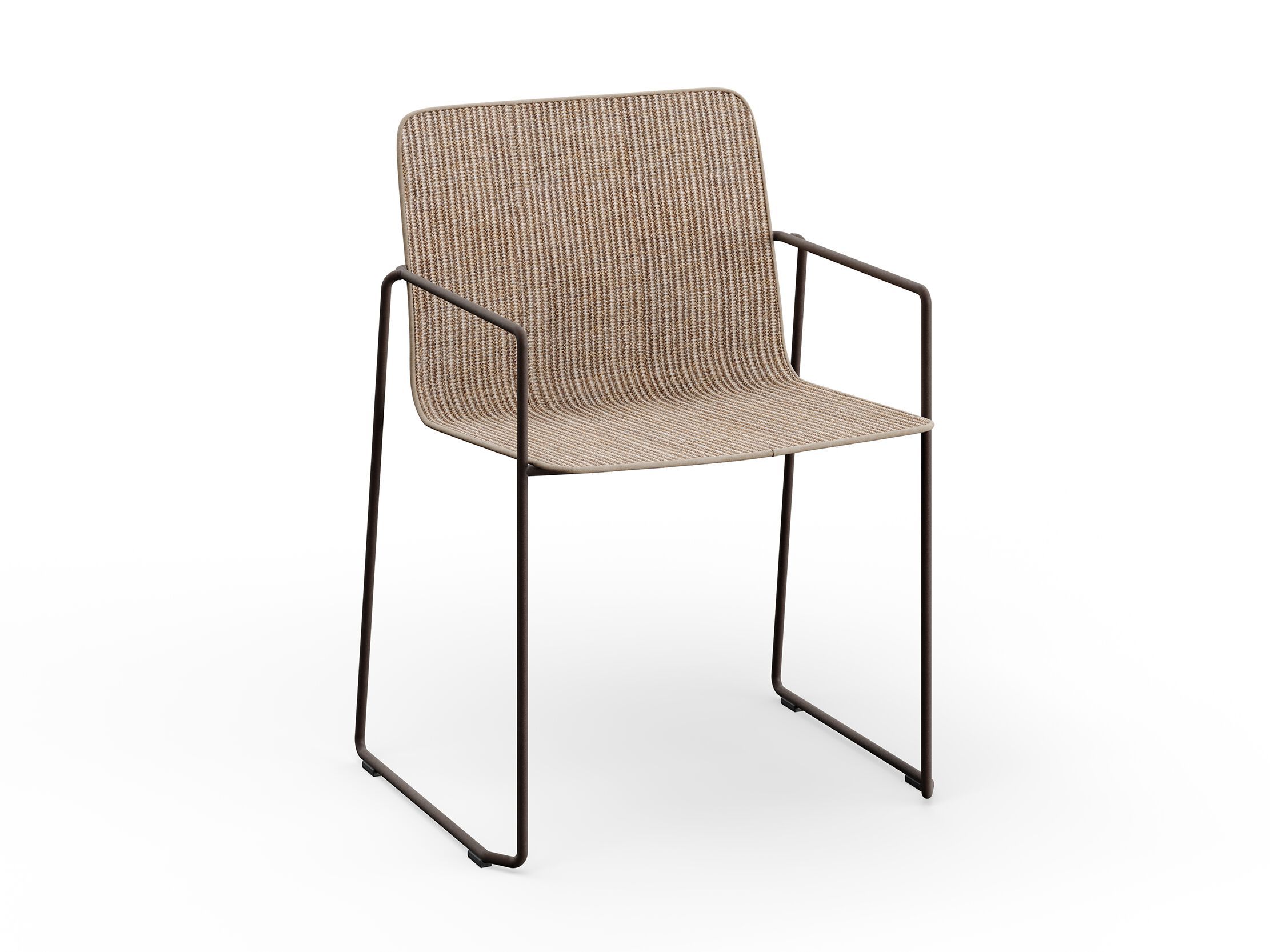 Штабелируемый садовый стул с подлокотниками Bivaq Sal ARCH-00002654