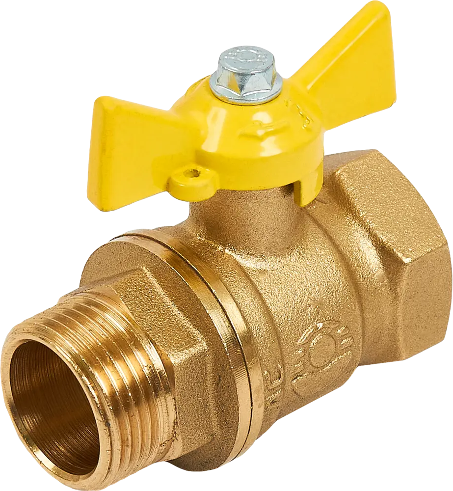 Газовый шаровой кран Santreyd 3/4" с резьбой внутренней-наружной 83739471