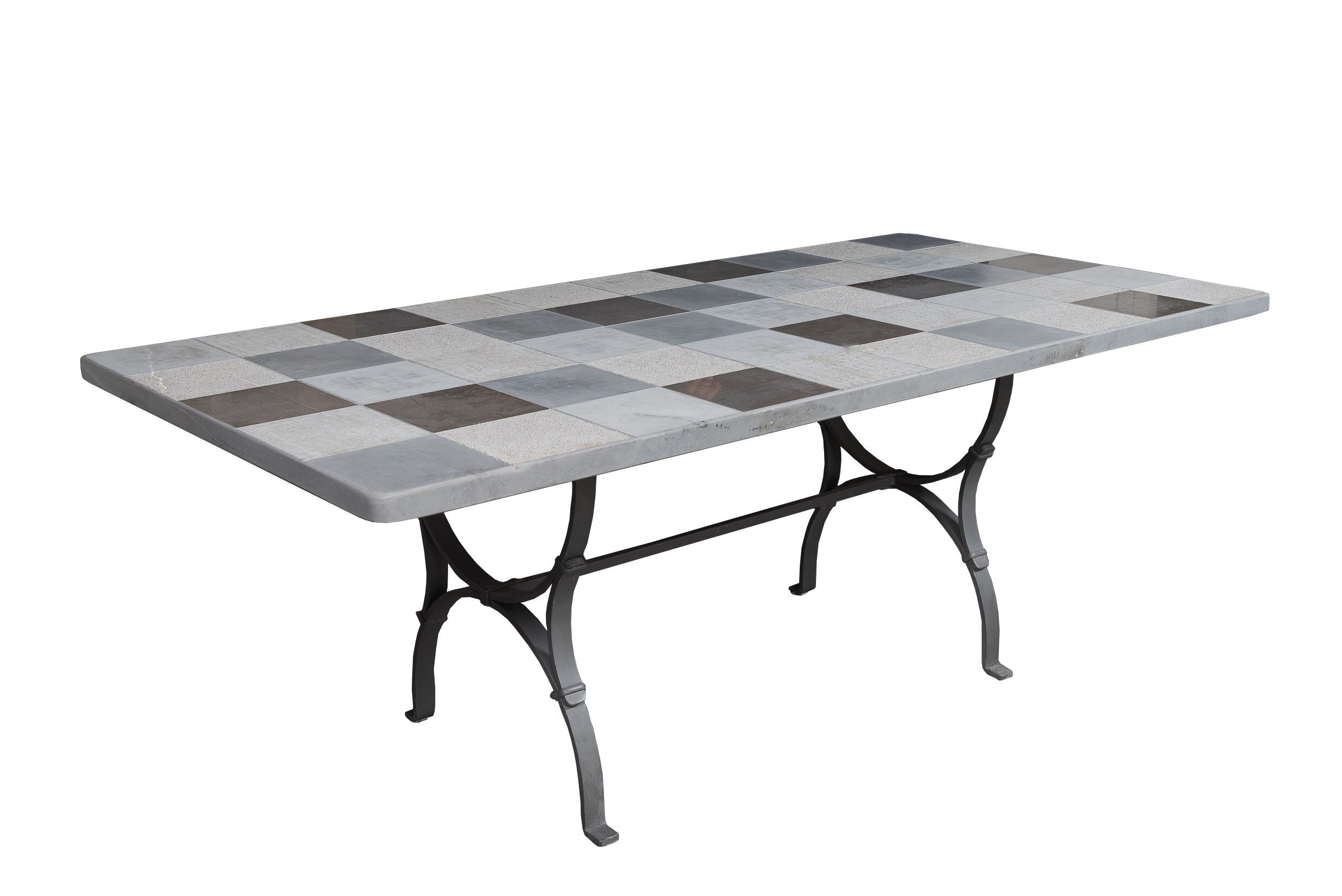 Прямоугольный каменный садовый стол GH LAZZERINI Tavolo in pietra 9 ARCH-00093685 - Вид №1