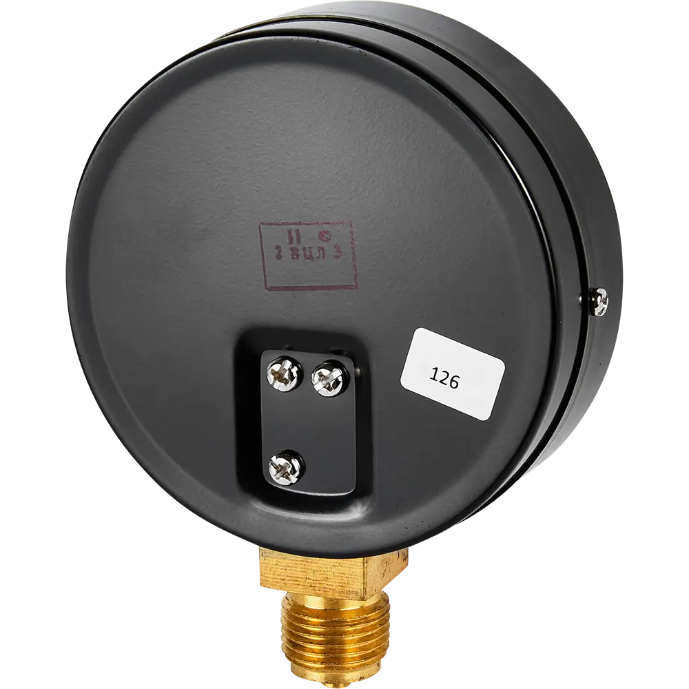 Манометр радиальный Метер 100 мм 6 бар 1/2" STLM-2176860 - Вид №2