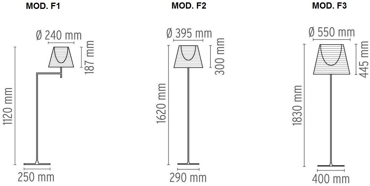 Flos Торшер из поликарбоната Home collection - pavimento sun-id-1348300 - Вид №9