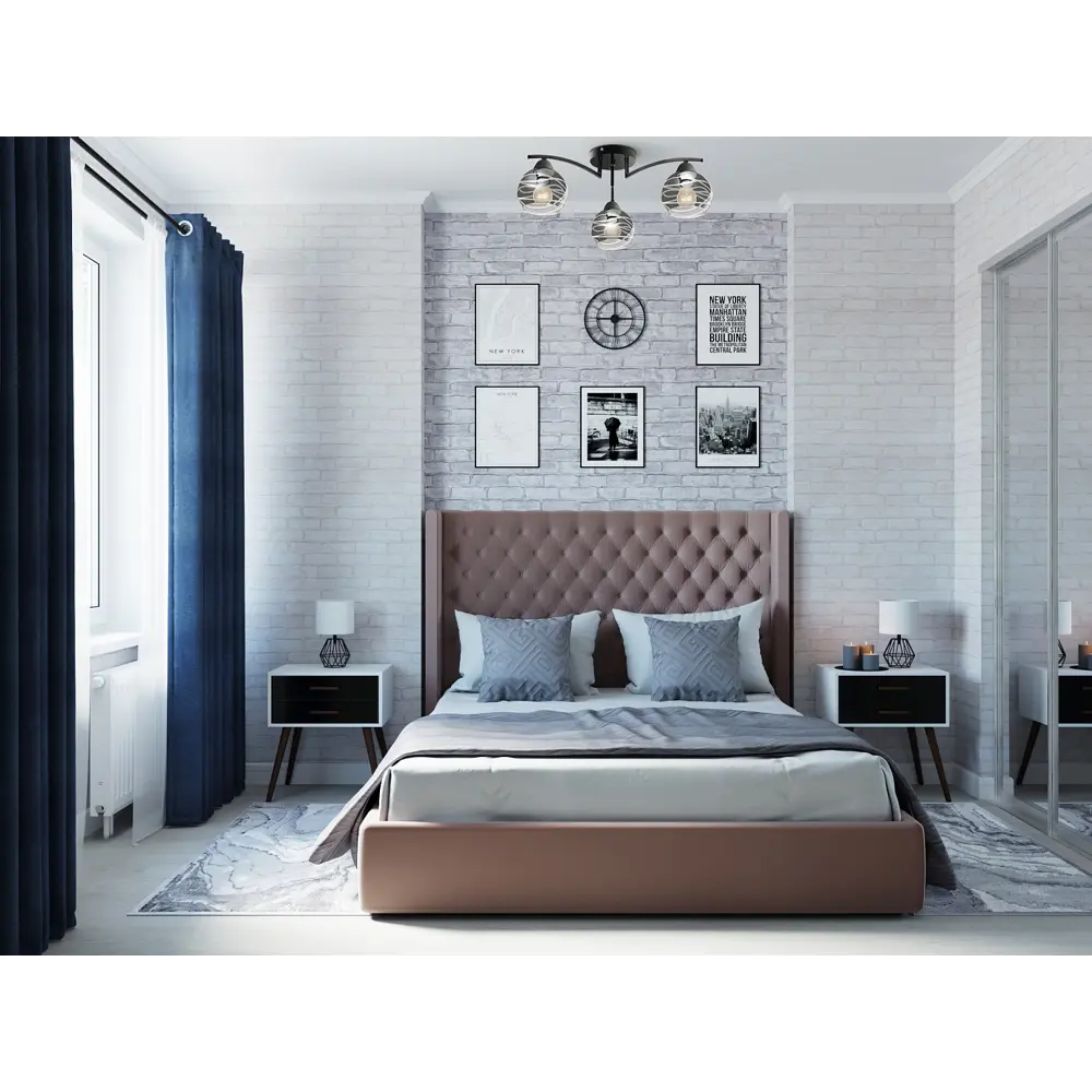 EURO DECOR Лофт - флизелиновые обои серого цвета для стильного интерьера 18595321 STLM-0011610 - Вид №3