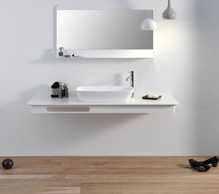 Ex.T Foglio 100 Настенное зеркало EXSPM100SMBI  - Вид №3