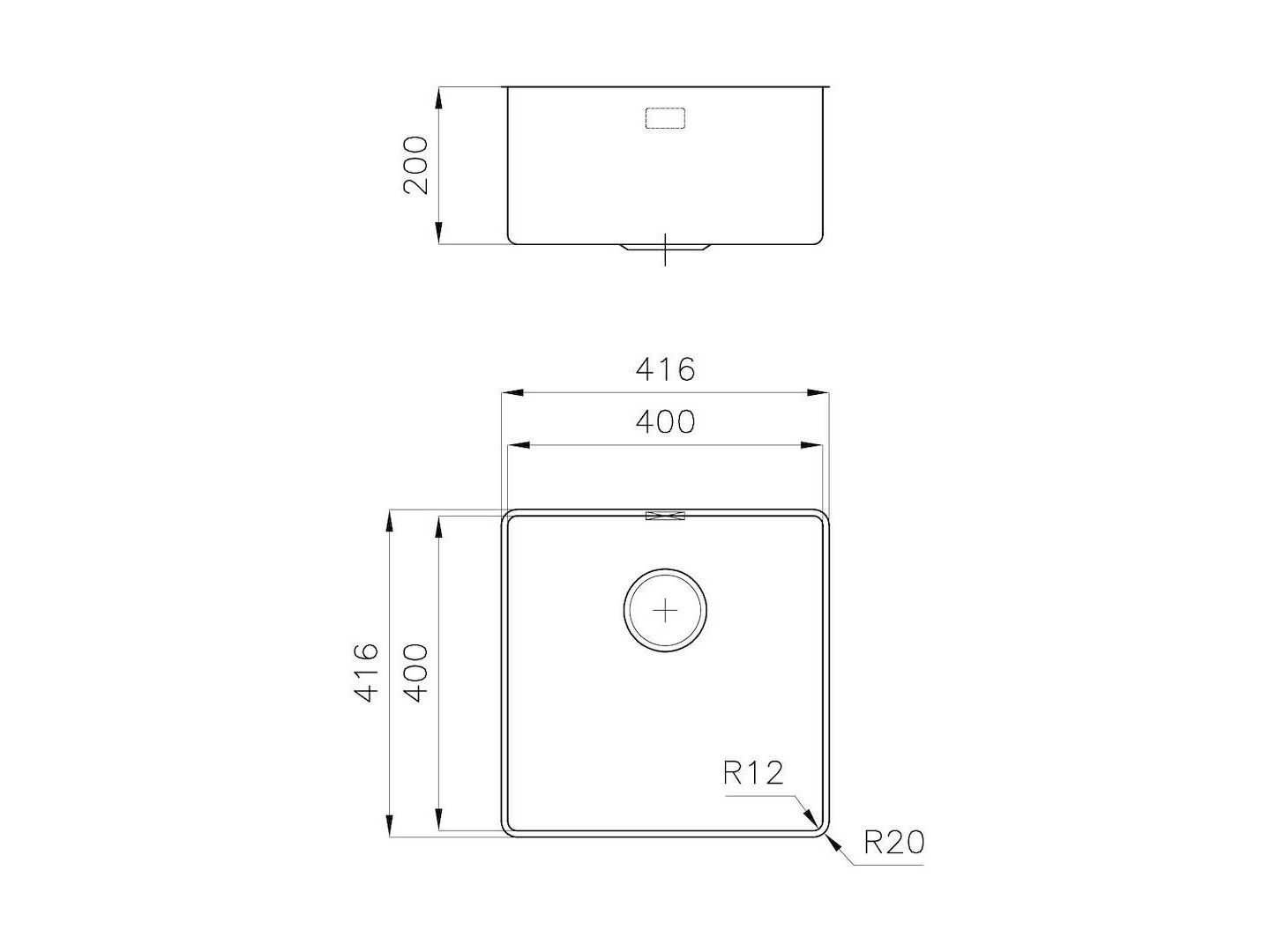 Раковина из нержавеющей стали Foster Phantom ARCH-00027888 - Вид №4