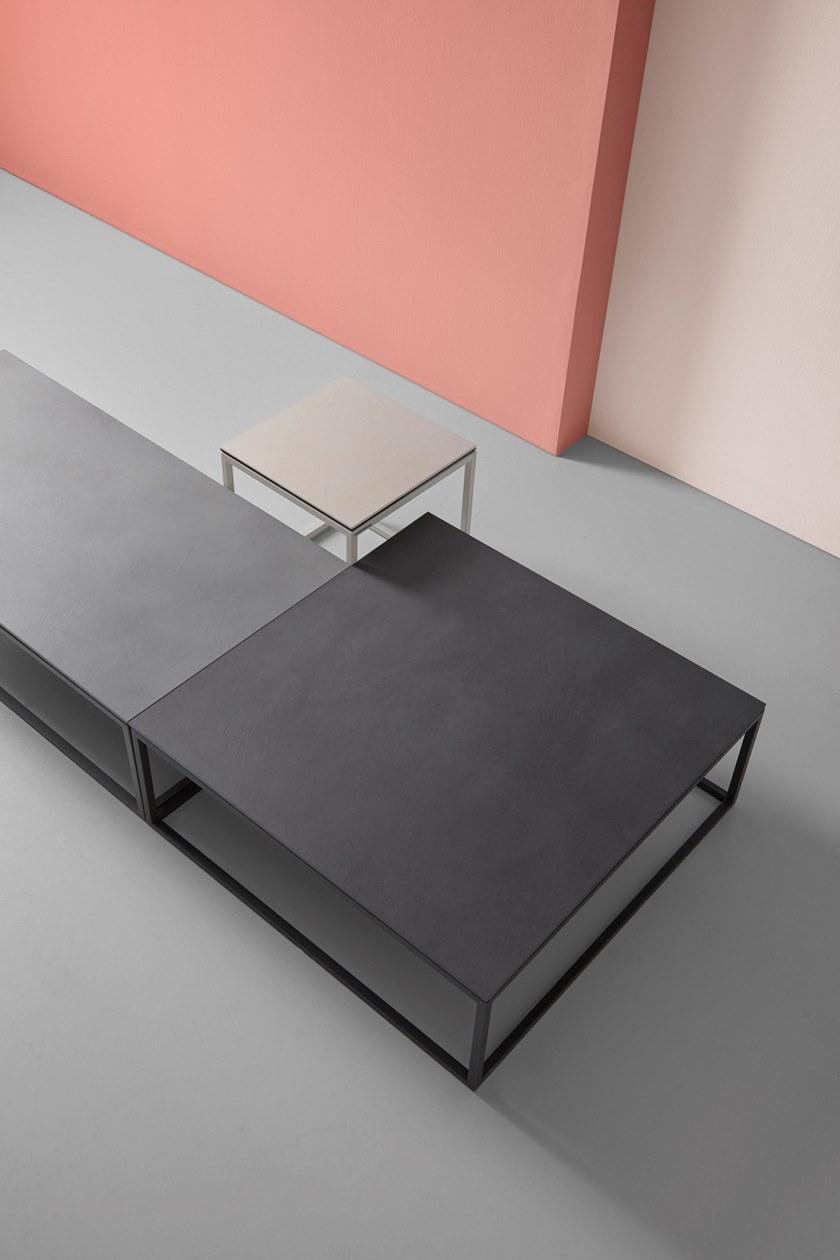 MOBLIBERICA Низкий прямоугольный керамический журнальный столик Terra sun-id-1453059 - Вид №4