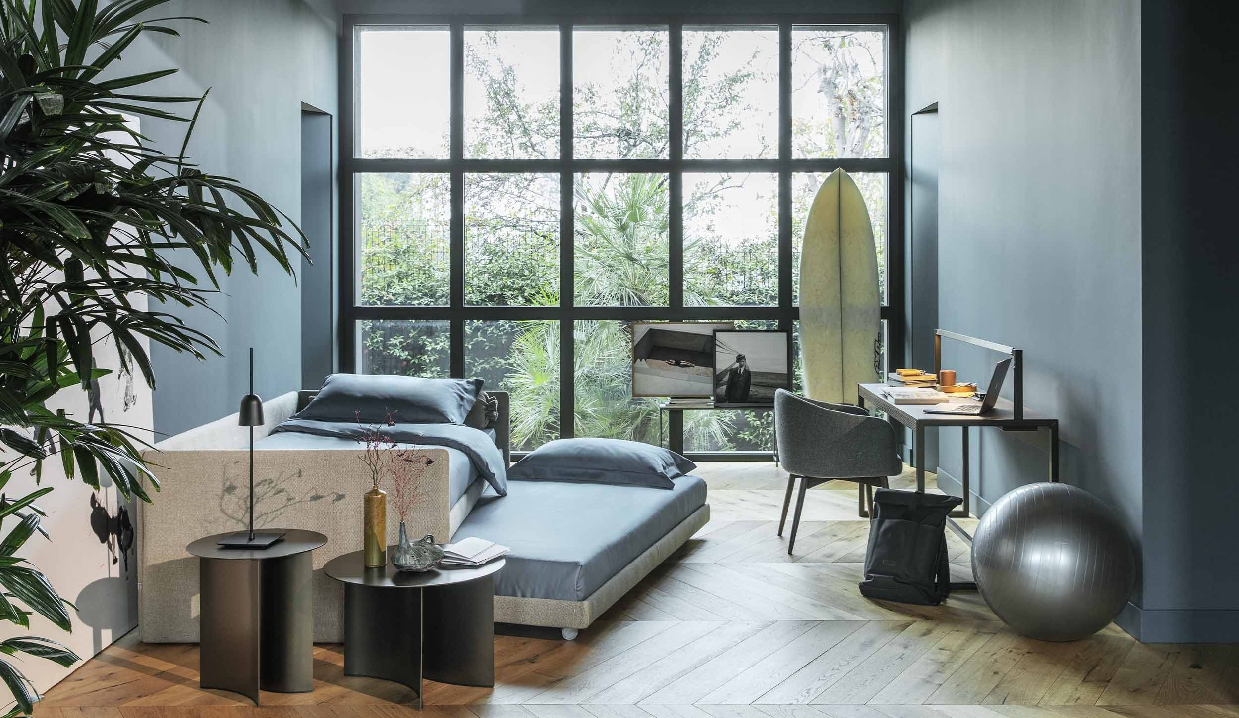 Раскладной диван-кровать Flou DUETTO ARCH-00004972