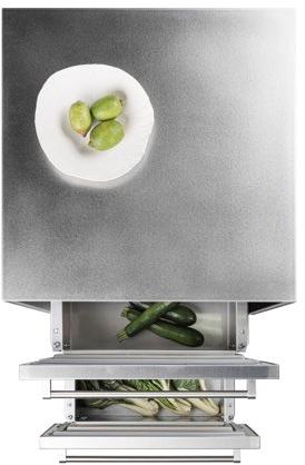 JOKODOMUS Холодильник с ящиками из нержавеющей стали Ono sun-id-1402320 - Вид №3