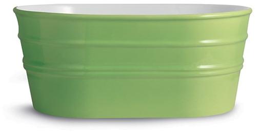 Tnz01o Подвесная раковина настенная овальная Horganica Tinozza белая - Вид №4