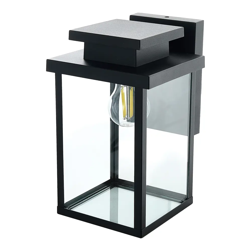 Светильник уличный настенный KREAFORTA Bulaon 60 Вт IP44 цвет черный STLM-2029652 - Вид №2