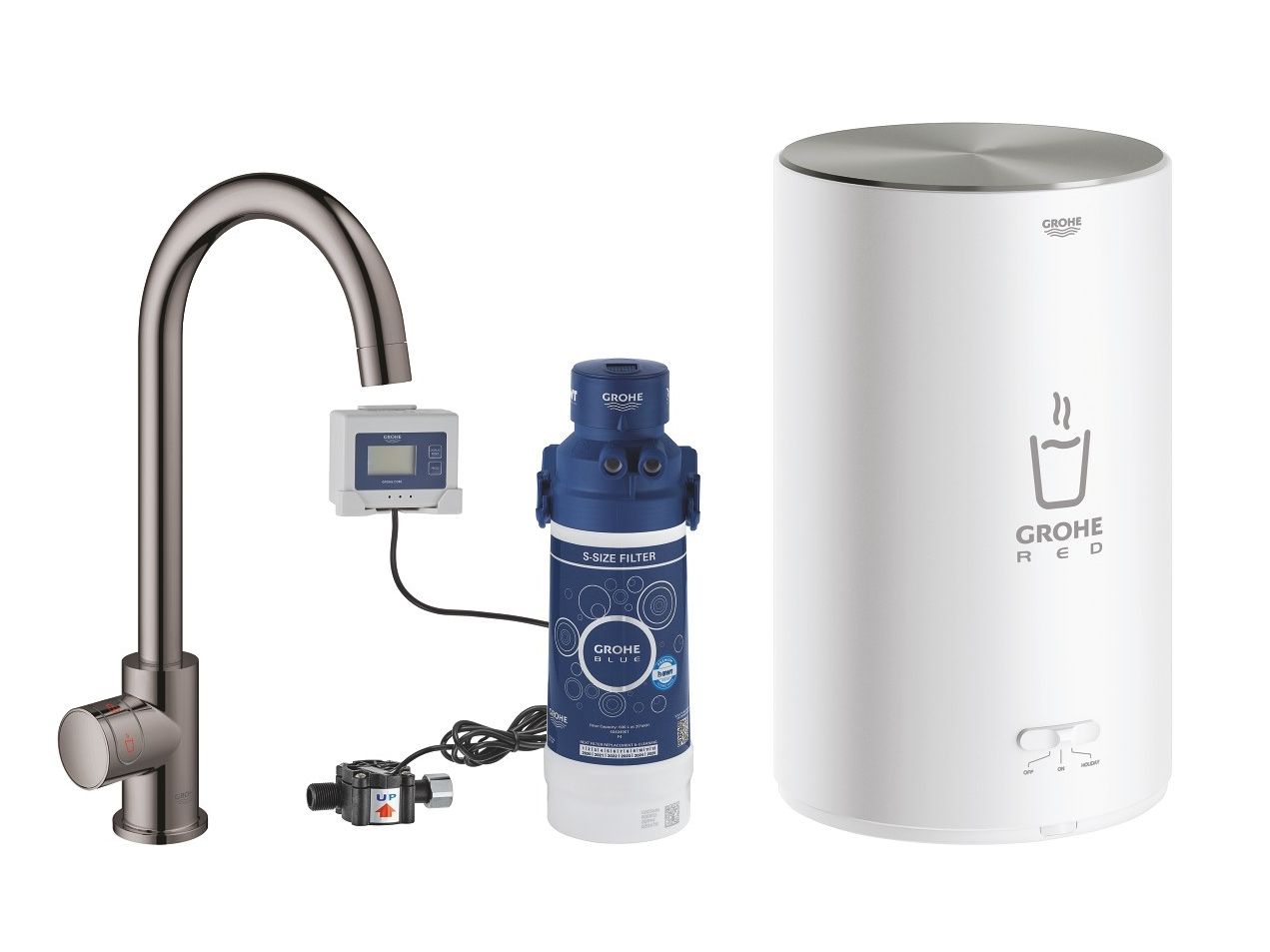 Металлический смеситель для кухни / диспенсер для питьевой воды Grohe Grohe Red® II ARCH-00007010 - Вид №2