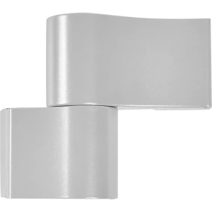 Петля дверная универсальная MED0061.01 107x87x35 мм алюминий цвет серебристый