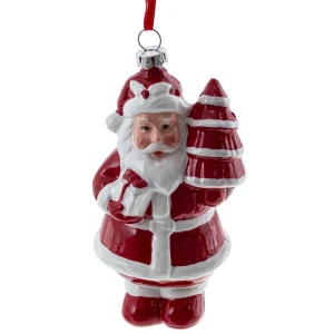89378988 Украшение елочное «Дед Мороз», 934603 12x7x6.2 см, цвет красно-белый STLM-1540761