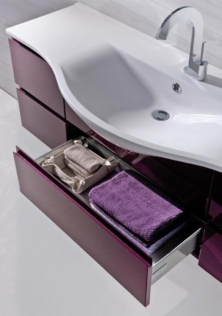 LASA IDEA Лаковая тумба под умывальник с ящиками Vanity sun-id-1411847 - Вид №3