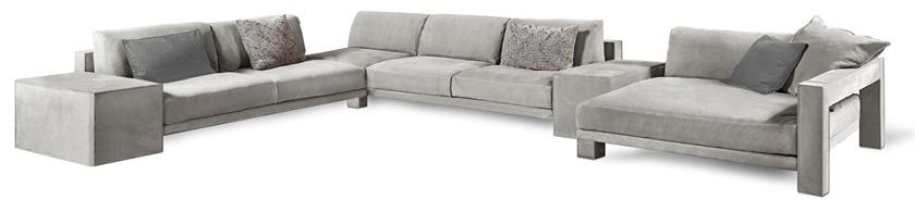 HESSENTIA | Cornelio Cappellini Секционный кожаный диван Vision Santreyd sun-id-1402085 - Вид №4