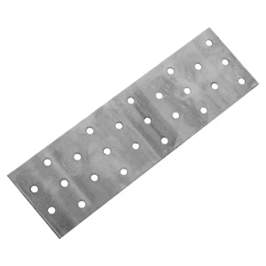 Пластина соединительная 60х200х2 мм, оцинкованная сталь