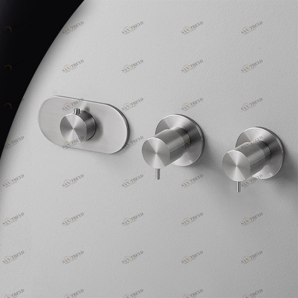 Термостат для душа матовая сталь Toki Radomonte TKI55S