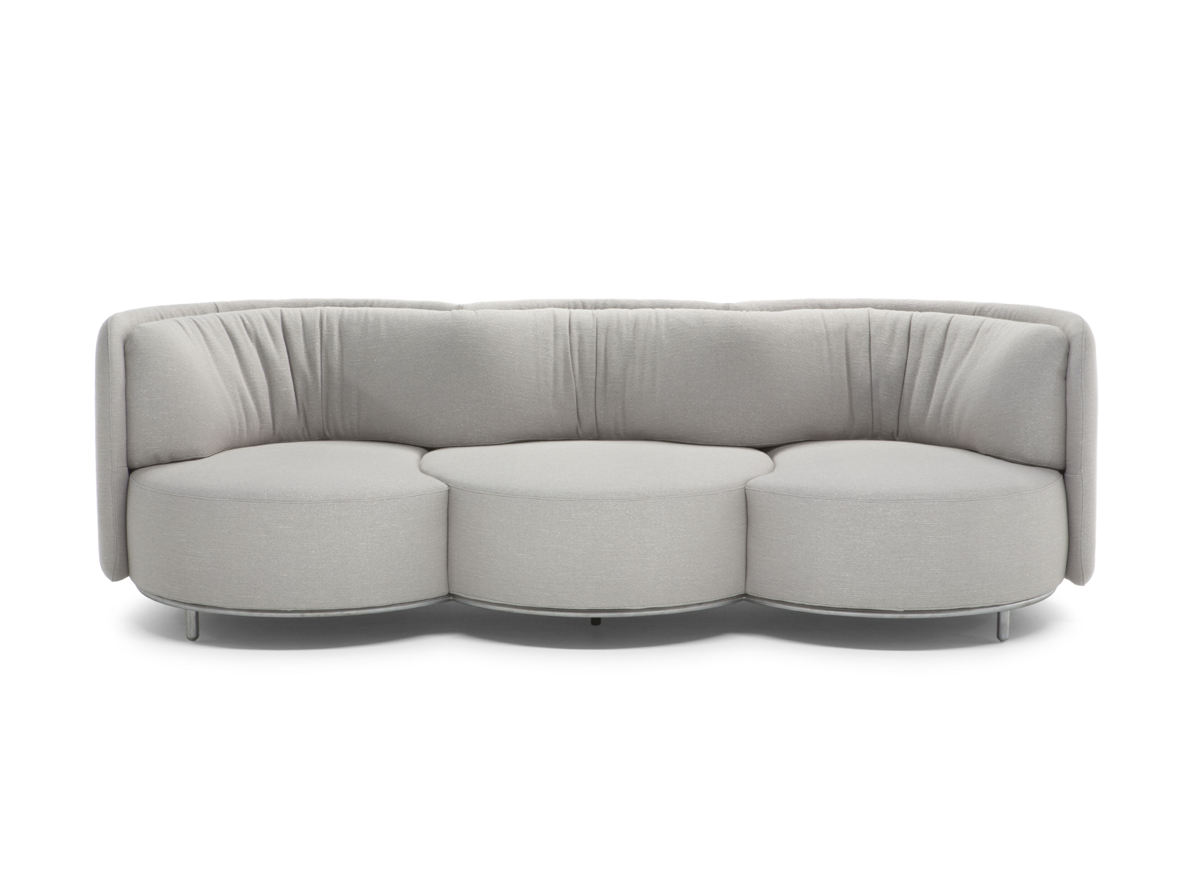 3-местный тканевый диван Natuzzi Italia Deep ARCH-00123062